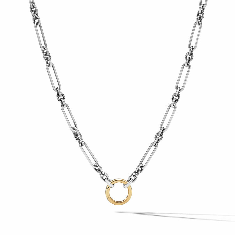 Lexington Chain Necklace with 18K Yellow Gold - David Yurman- Diamond Cellar