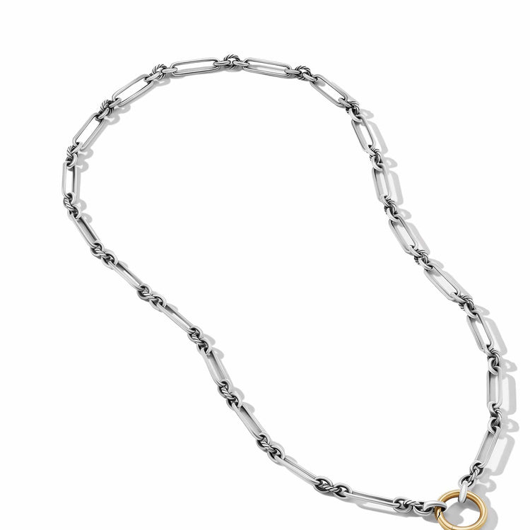 Lexington Chain Necklace with 18K Yellow Gold - David Yurman- Diamond Cellar