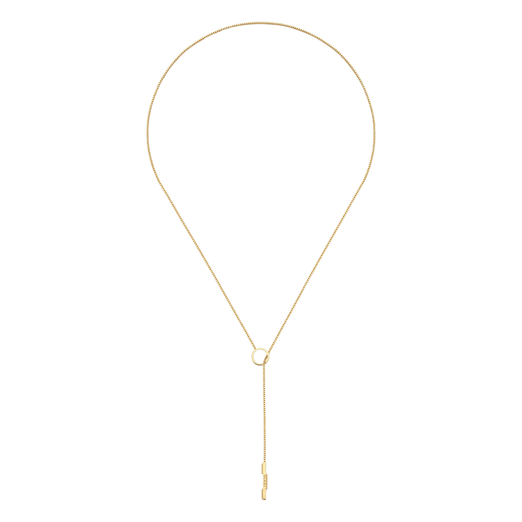 Link To Love Gucci Lariat Necklace - Gucci- Diamond Cellar