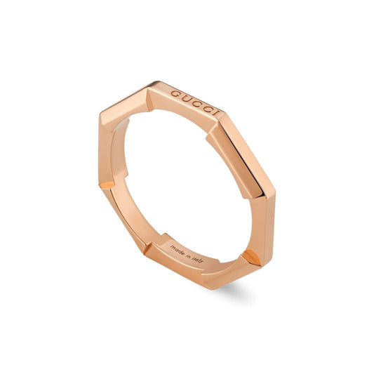 Link To Love Gucci Mirrored Ring - Gucci- Diamond Cellar