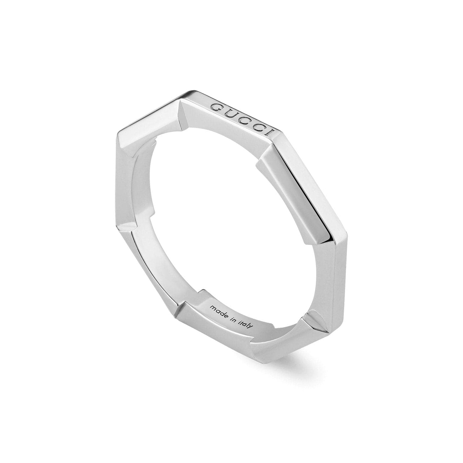 Link To Love Gucci Mirrored Ring - Gucci- Diamond Cellar
