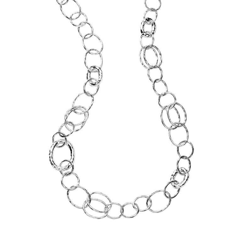 Long Hammered Bastille Necklace - Ippolita- Diamond Cellar
