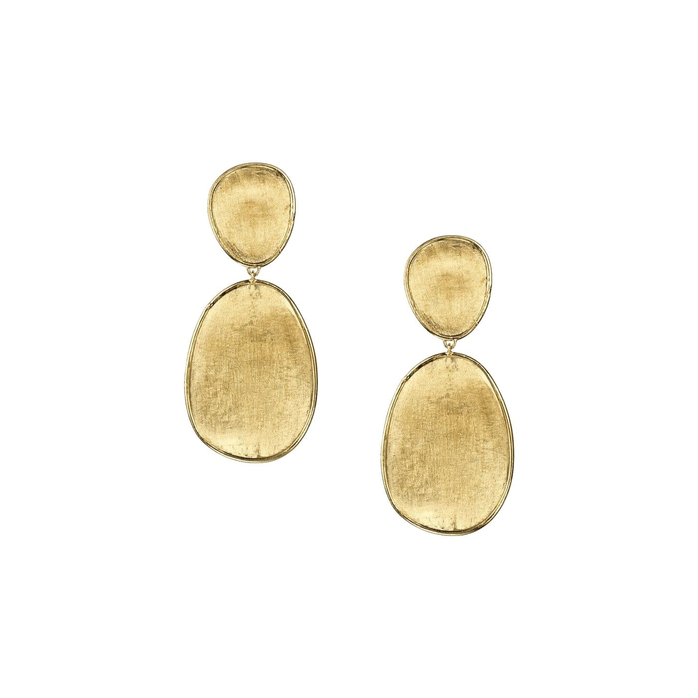 Lunaria Small Double Drop Earrings - Marco Bicego- Diamond Cellar