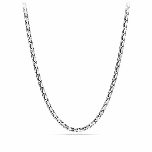 Medium Fluted Chain Necklace, 5mm - David Yurman- Diamond Cellar