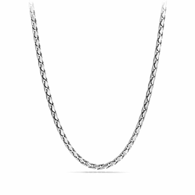 Medium Fluted Chain Necklace, 5mm - David Yurman- Diamond Cellar