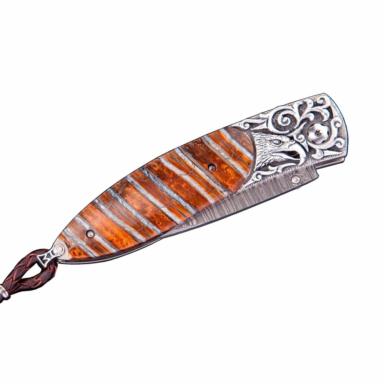 Monarch 'Silver Eagle' Limited Edition Pocket Knife - William Henry- Diamond Cellar