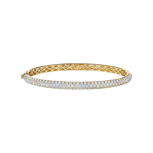 Moonlight Medium Pave Diamond Bangle - Kwiat- Diamond Cellar