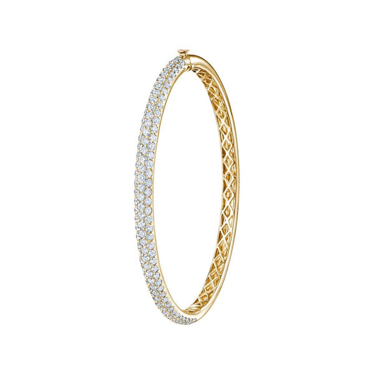 Moonlight Medium Pave Diamond Bangle - Kwiat- Diamond Cellar