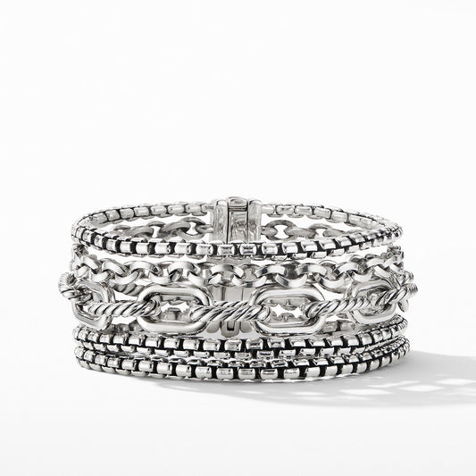Multi-Row Chain Bracelet - David Yurman- Diamond Cellar