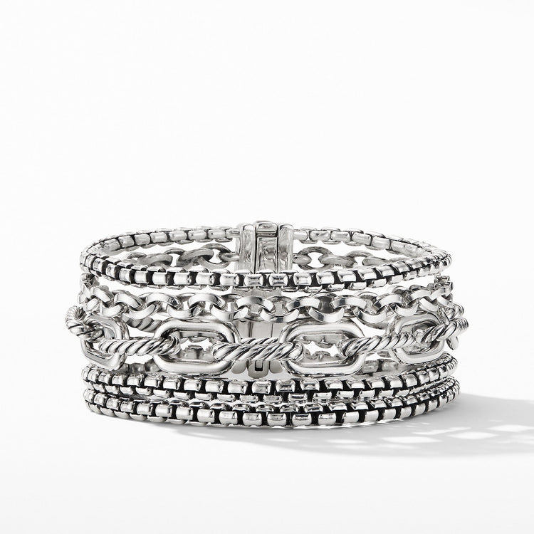 Multi-Row Chain Bracelet - David Yurman- Diamond Cellar