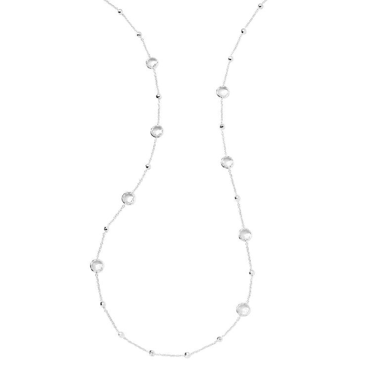 Multi Station Bead and Rock Crystal Necklace - Ippolita- Diamond Cellar