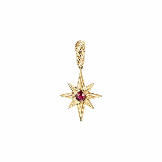 North Star Birthstone Amulet in Ruby - David Yurman- Diamond Cellar