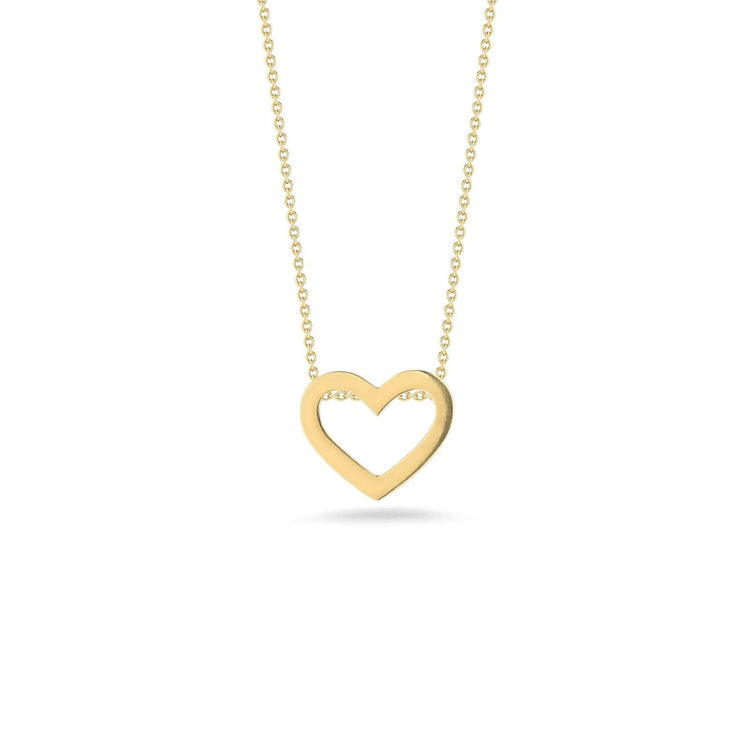 Open Heart Necklace - Roberto Coin- Diamond Cellar