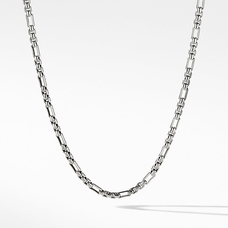 Open Station Box Chain - David Yurman- Diamond Cellar