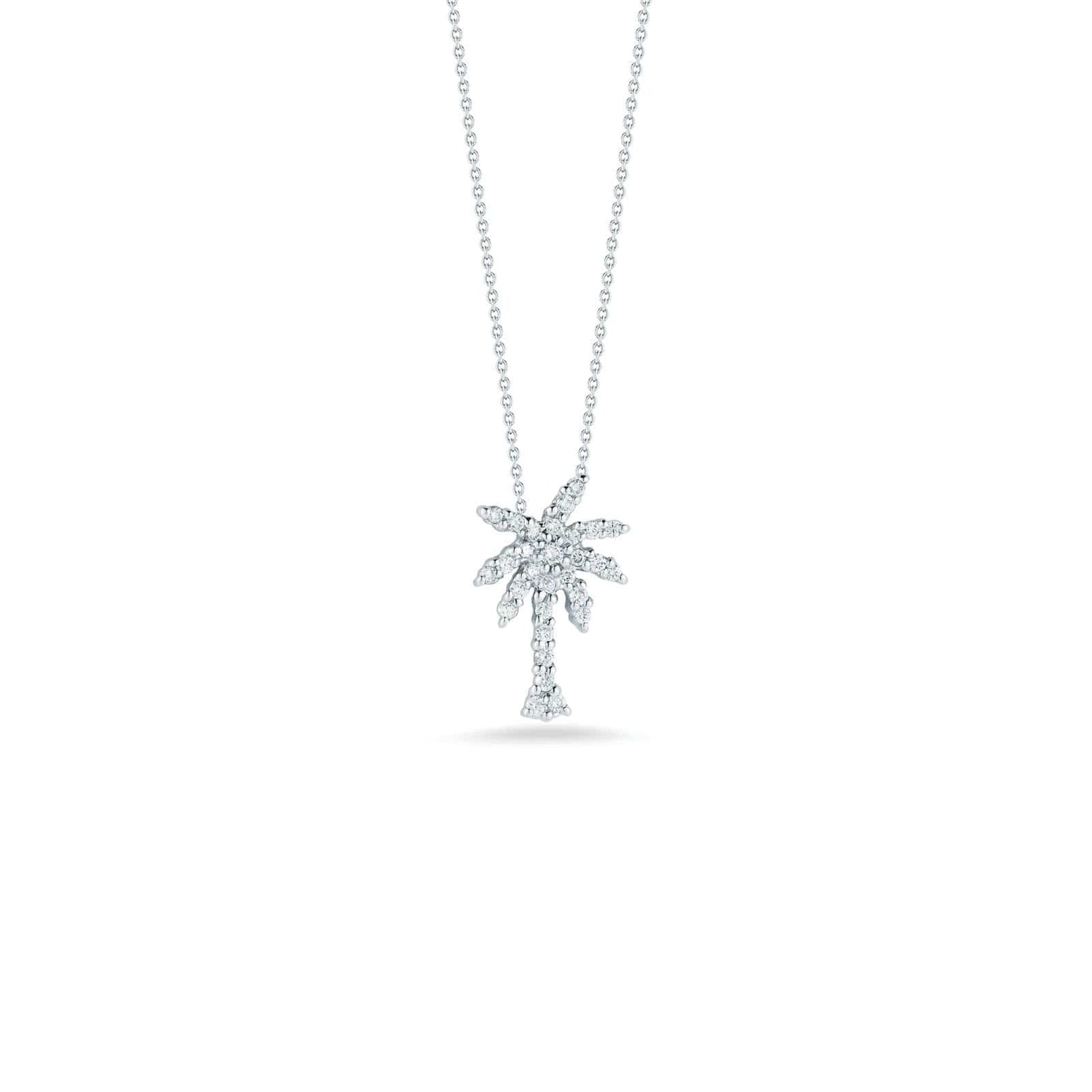Palm Tree Pendant with Diamonds - Roberto Coin- Diamond Cellar