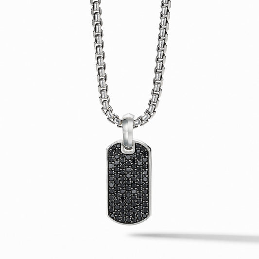 Pave BlackDiamonds Tag - David Yurman- Diamond Cellar