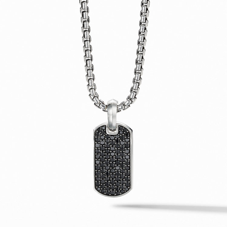 Pave BlackDiamonds Tag - David Yurman- Diamond Cellar