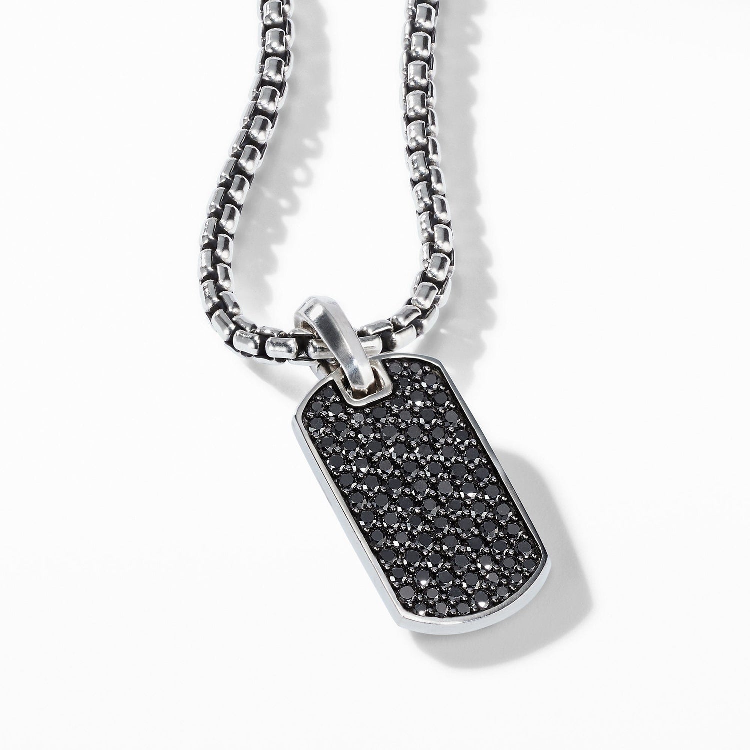 Pave BlackDiamonds Tag - David Yurman- Diamond Cellar