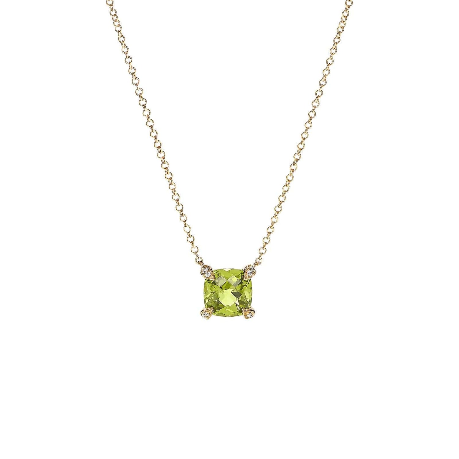 Peridot and Diamond Châtelaine Necklace - David Yurman- Diamond Cellar