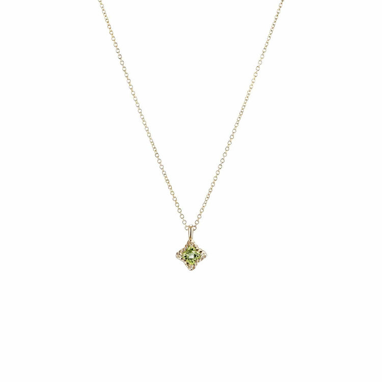 Peridot Cable Collectibles Kids Quad Charm Necklace - David Yurman- Diamond Cellar