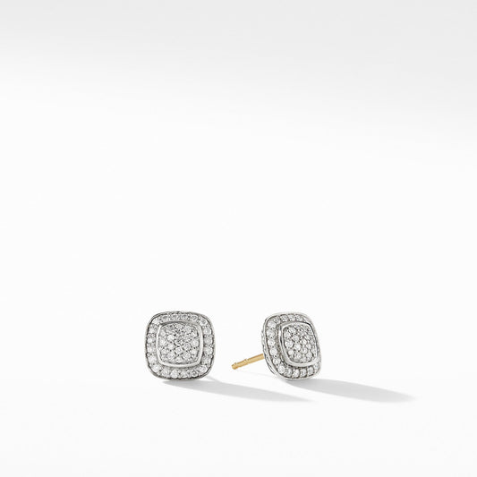 Petite Albion Full Pave Earrings - David Yurman- Diamond Cellar