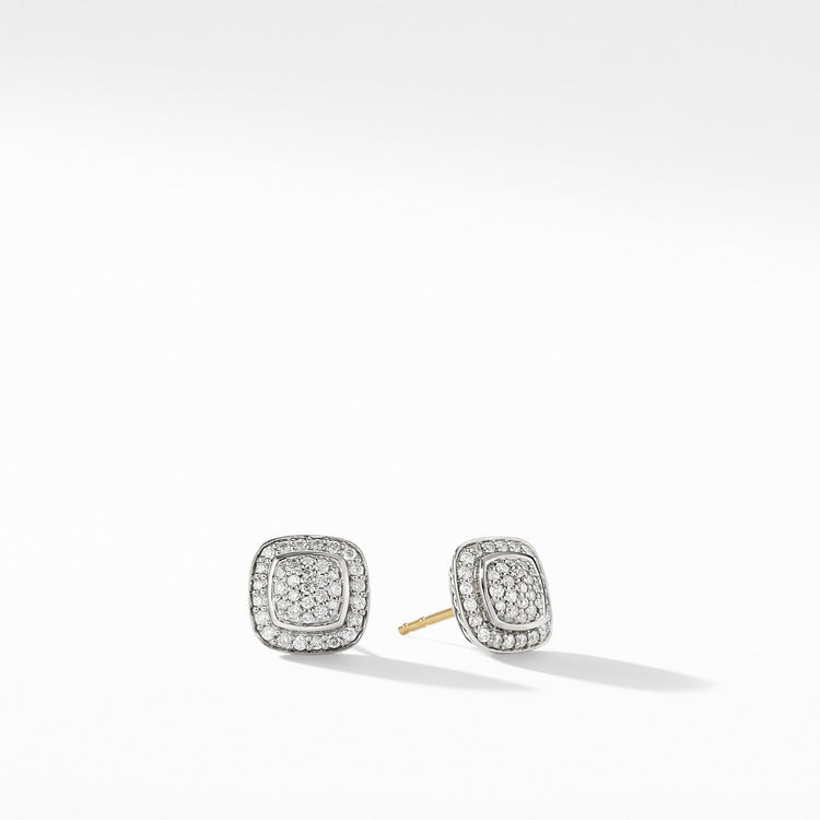 Petite Albion Full Pave Earrings - David Yurman- Diamond Cellar