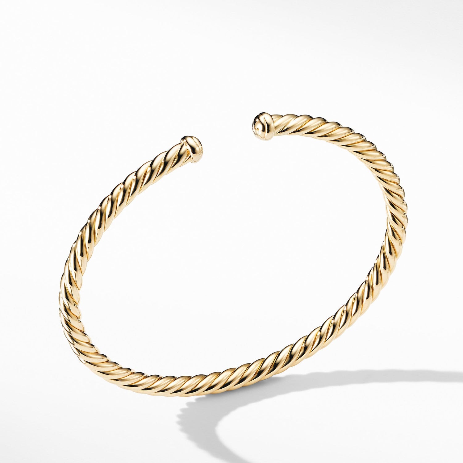 Petite Precious Cable Bracelet in Gold - David Yurman- Diamond Cellar