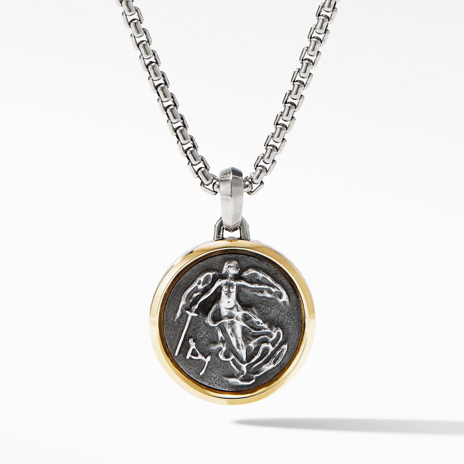 Petrvs Cameo Pendant with 18K Yellow Gold - David Yurman- Diamond Cellar