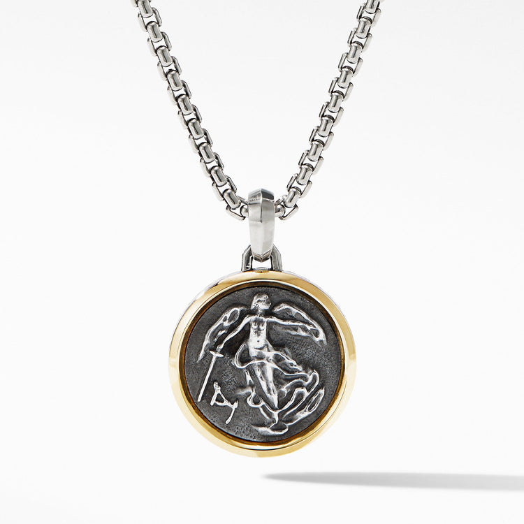 Petrvs Cameo Pendant with 18K Yellow Gold - David Yurman- Diamond Cellar