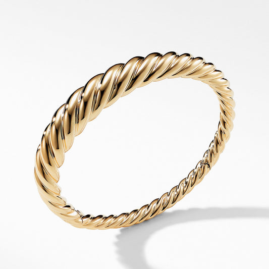Pure Form Cable Bracelet in 18K Gold - David Yurman- Diamond Cellar