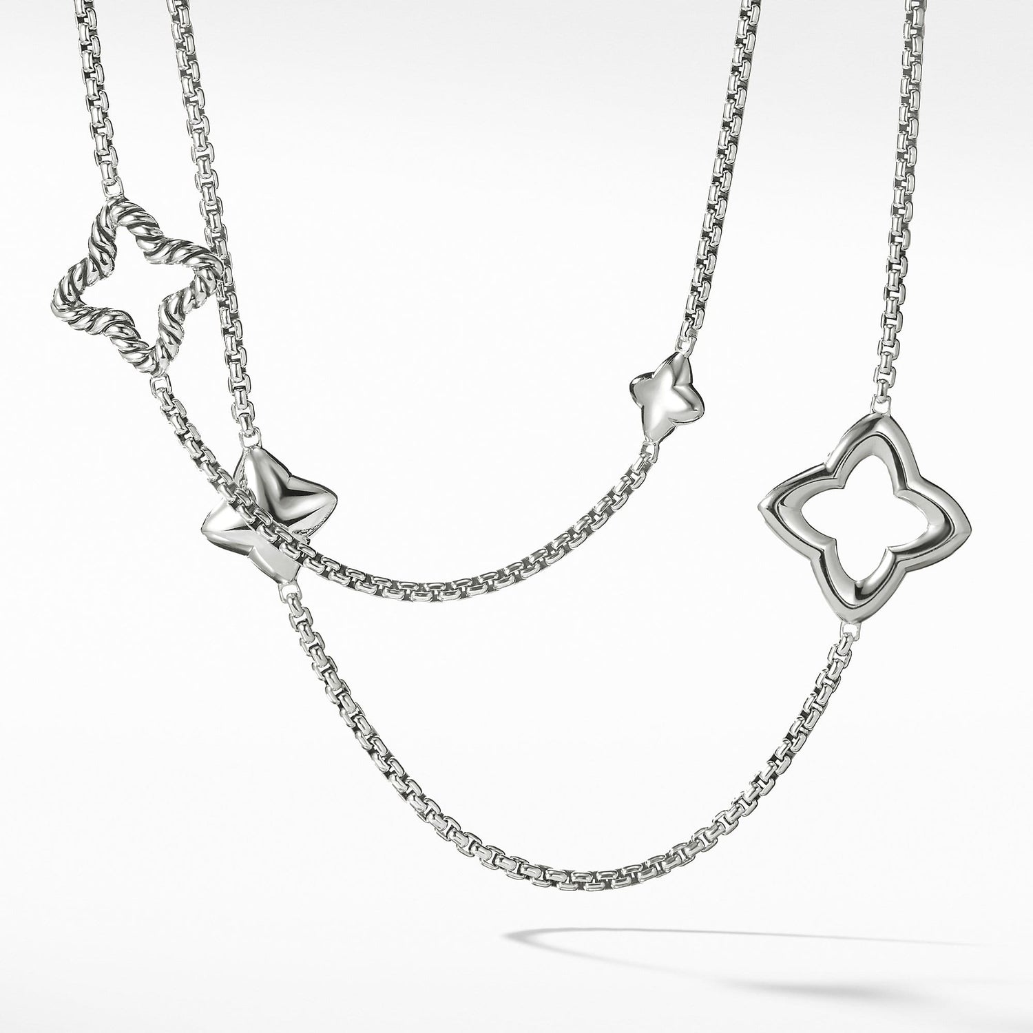 Quatrefoil Chain Necklace - David Yurman- Diamond Cellar