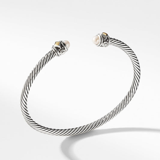 Renaissance Bracelet with Pearls and 18K Gold - David Yurman- Diamond Cellar