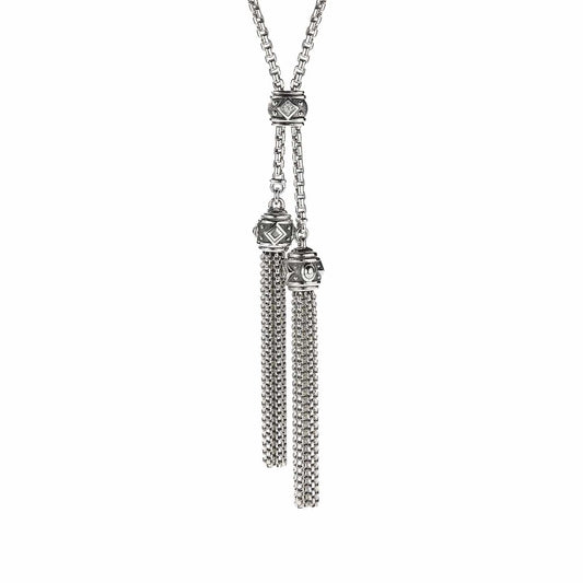 Renaissance Tassel Necklace with Diamonds - David Yurman- Diamond Cellar