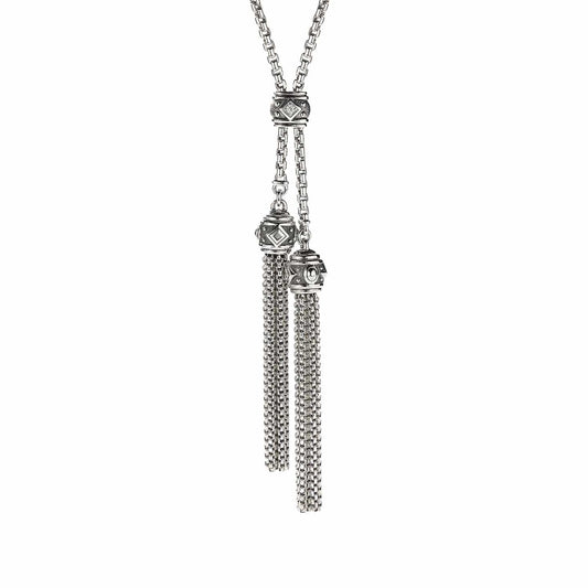 Renaissance Tassel Necklace with Diamonds - David Yurman- Diamond Cellar