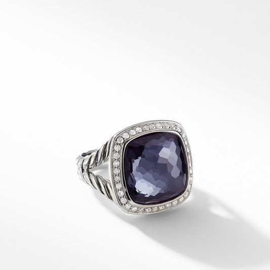 Ring with Lavender Amethyst and Diamonds - David Yurman- Diamond Cellar