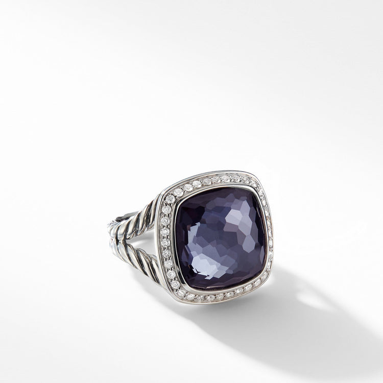 Ring with Lavender Amethyst and Diamonds - David Yurman- Diamond Cellar