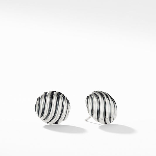 Sculpted Cable Earrings - David Yurman- Diamond Cellar