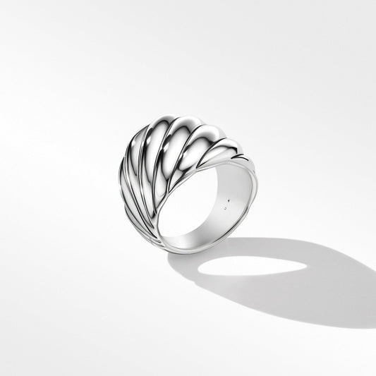Sculpted Cable Ring - David Yurman- Diamond Cellar