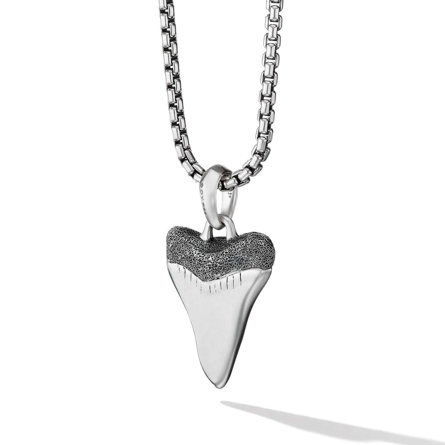 Shark Tooth Amulet with Pave BlackDiamonds - David Yurman- Diamond Cellar