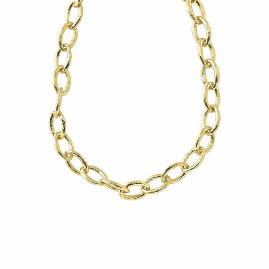 Short Hammered Bastille Mini Link Necklace - Ippolita- Diamond Cellar