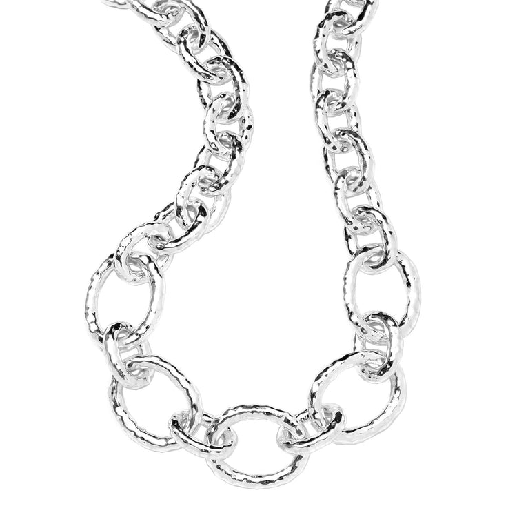 Short Hammered Bastille Necklace - Ippolita- Diamond Cellar