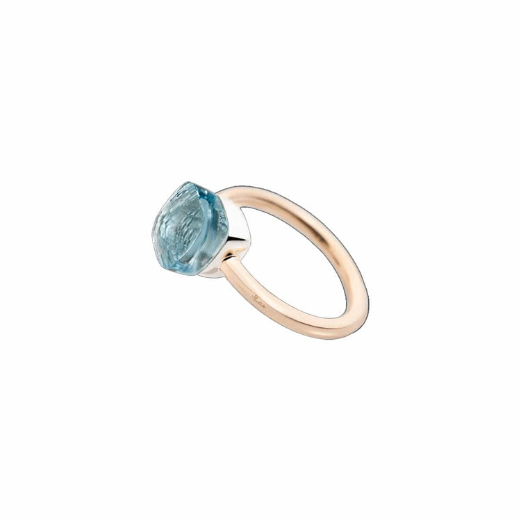 Sky Blue Topaz Nudo Petit Ring - Pomellato- Diamond Cellar