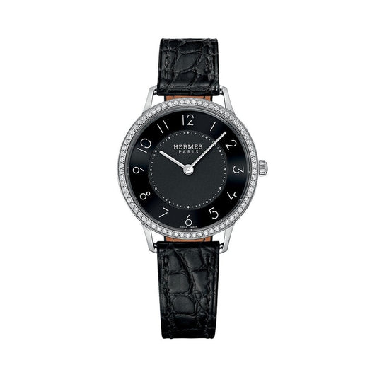 Slim d'Hermès Quartz Watch - Hermès- Diamond Cellar