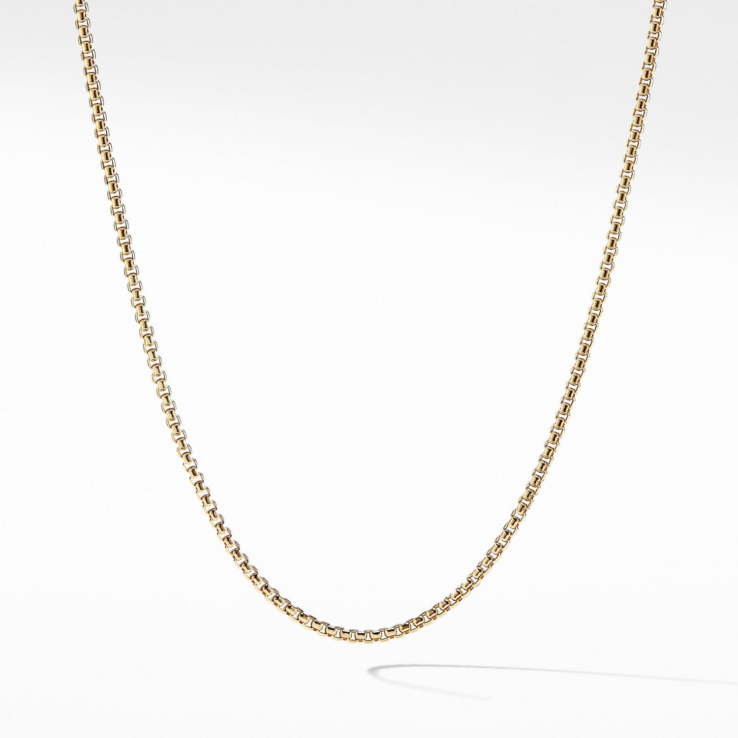 Small Box Chain in 18K Gold, 2.7mm - David Yurman- Diamond Cellar