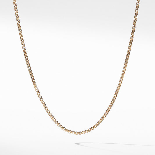 Small Box Chain in Gold - David Yurman- Diamond Cellar