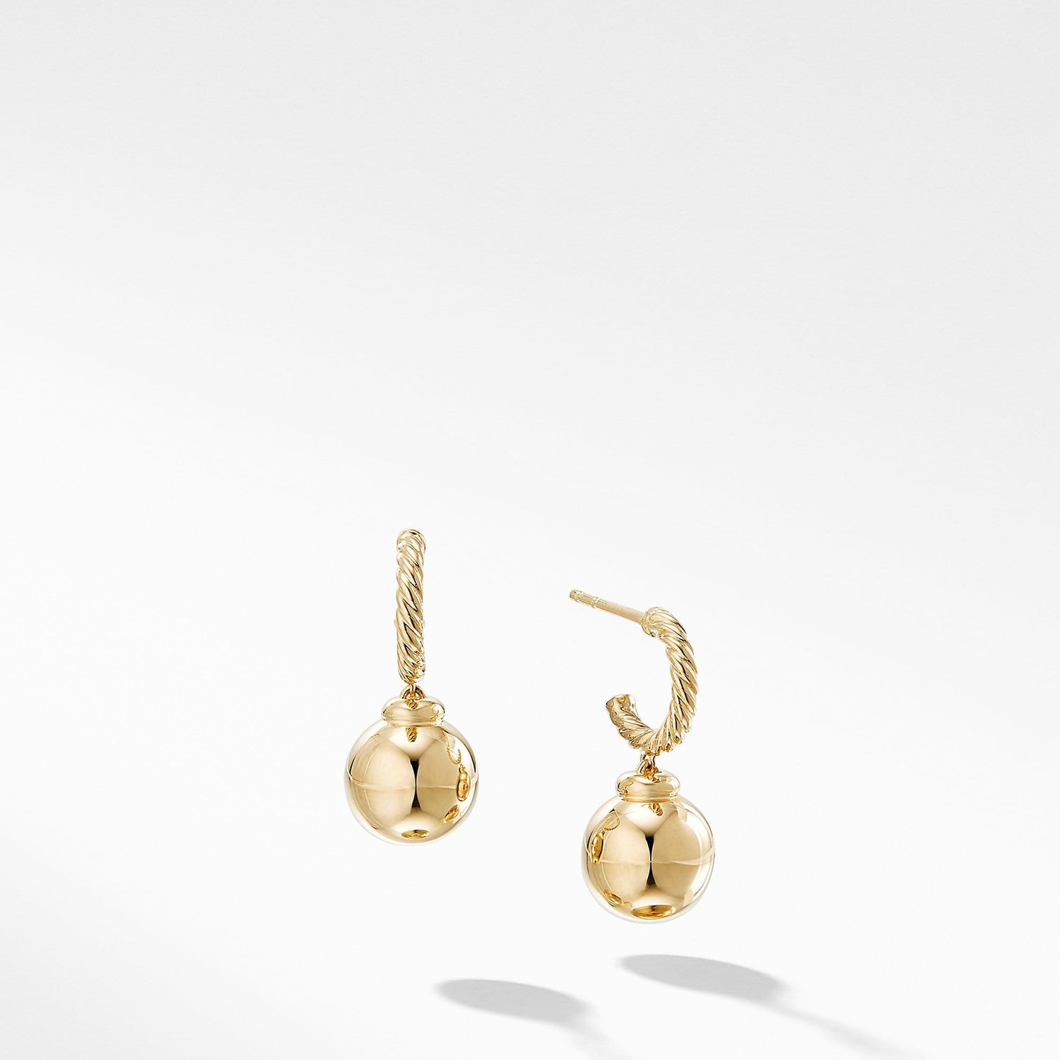 Solari Hoop Earrings in 18K Gold - David Yurman- Diamond Cellar