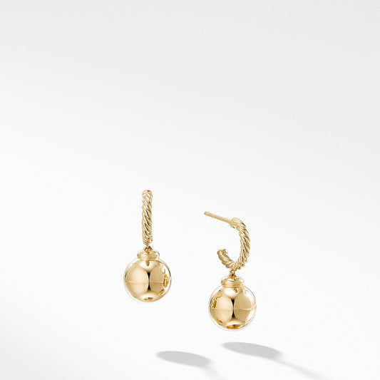 Solari Hoop Earrings in 18K Gold - David Yurman- Diamond Cellar