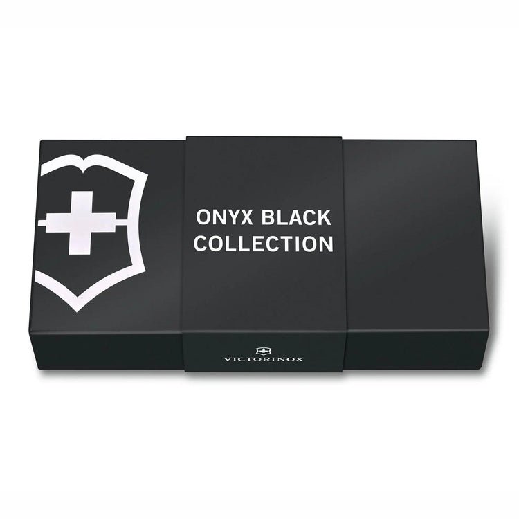 Spartan Onyx Black Pocket Knife - Victorinox Swiss Army- Diamond Cellar