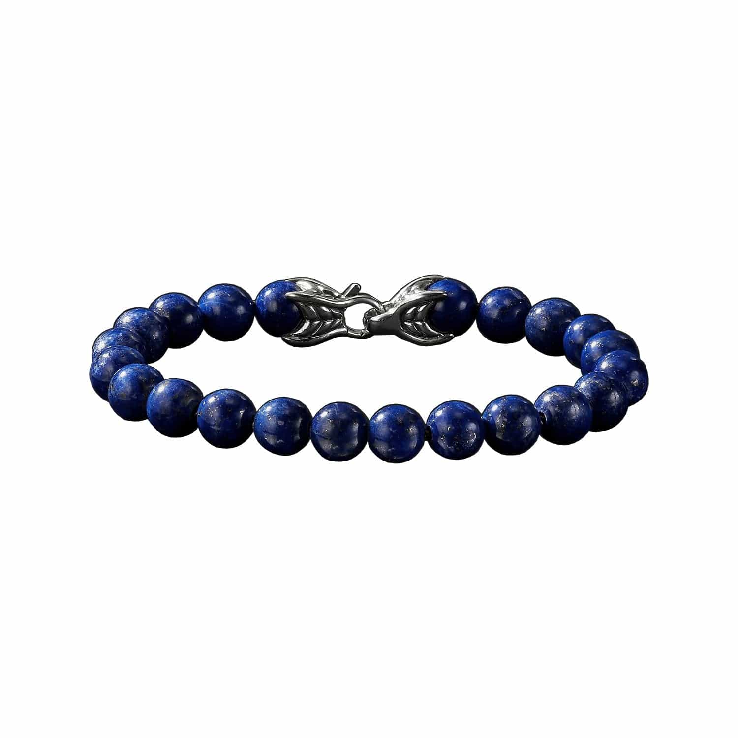 Spiritual Bead Bracelet in Polished Lapis Lazuli - David Yurman- Diamond Cellar