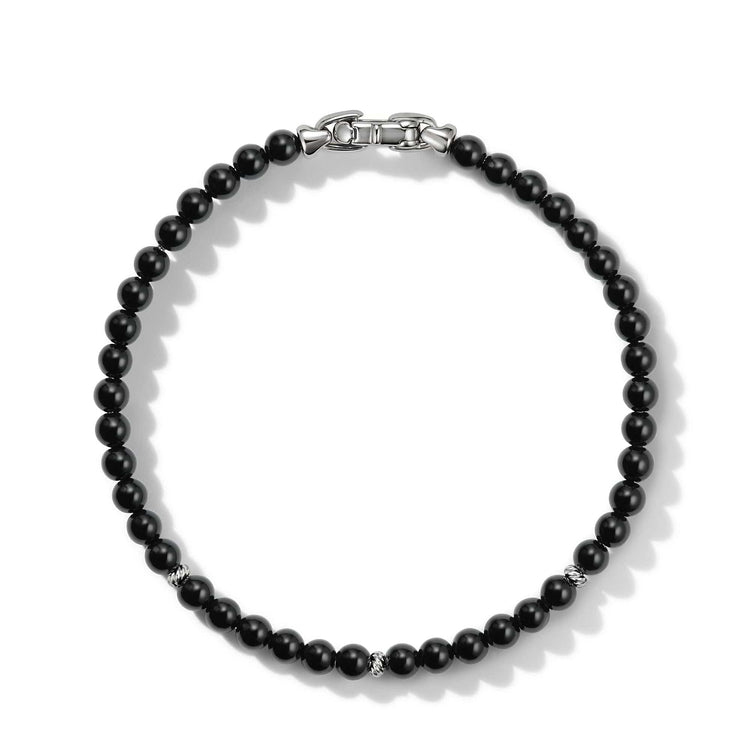 Spiritual Beads Bracelet with Black Onyx - David Yurman- Diamond Cellar